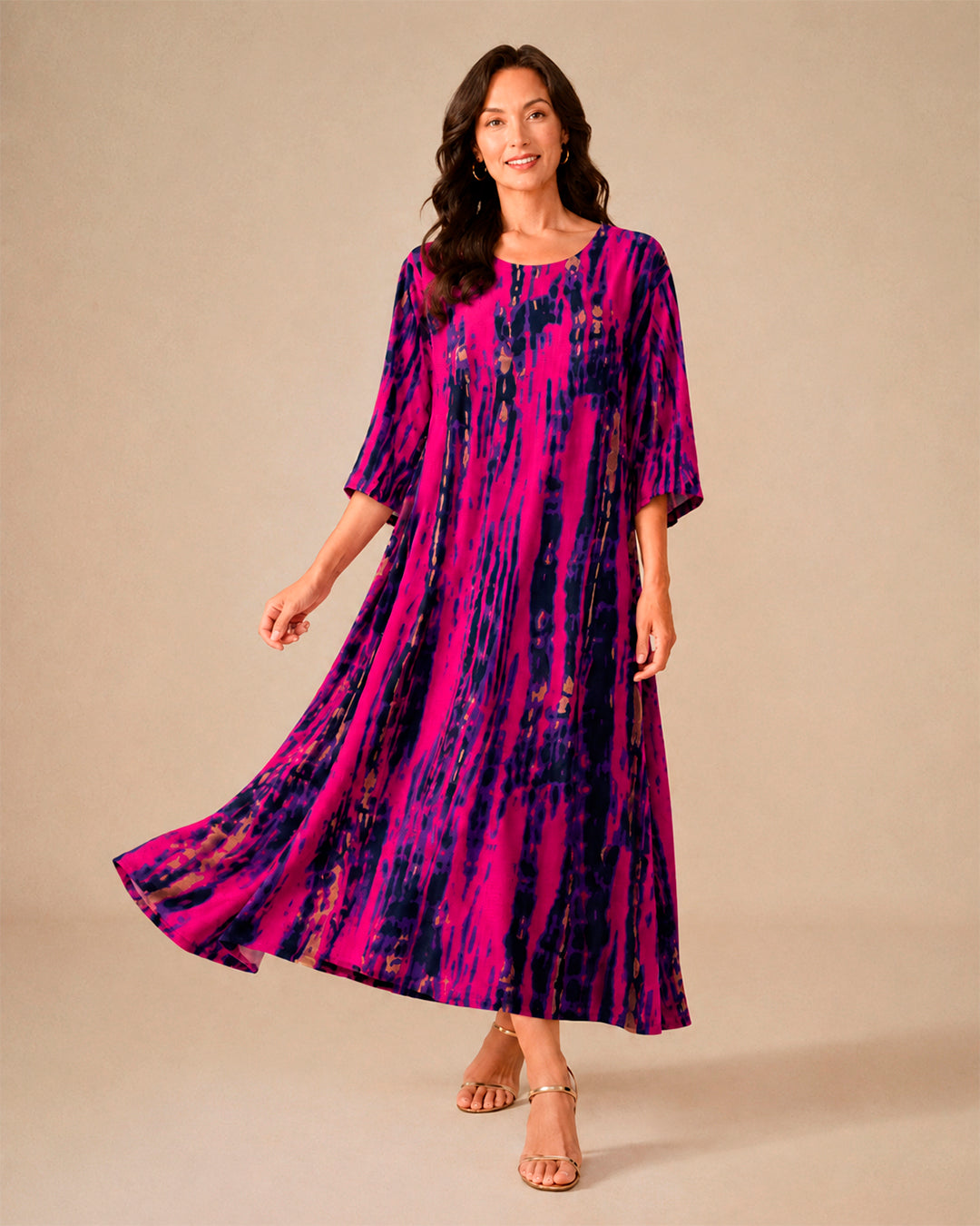 Kaftan Sienna Bali - Magenta