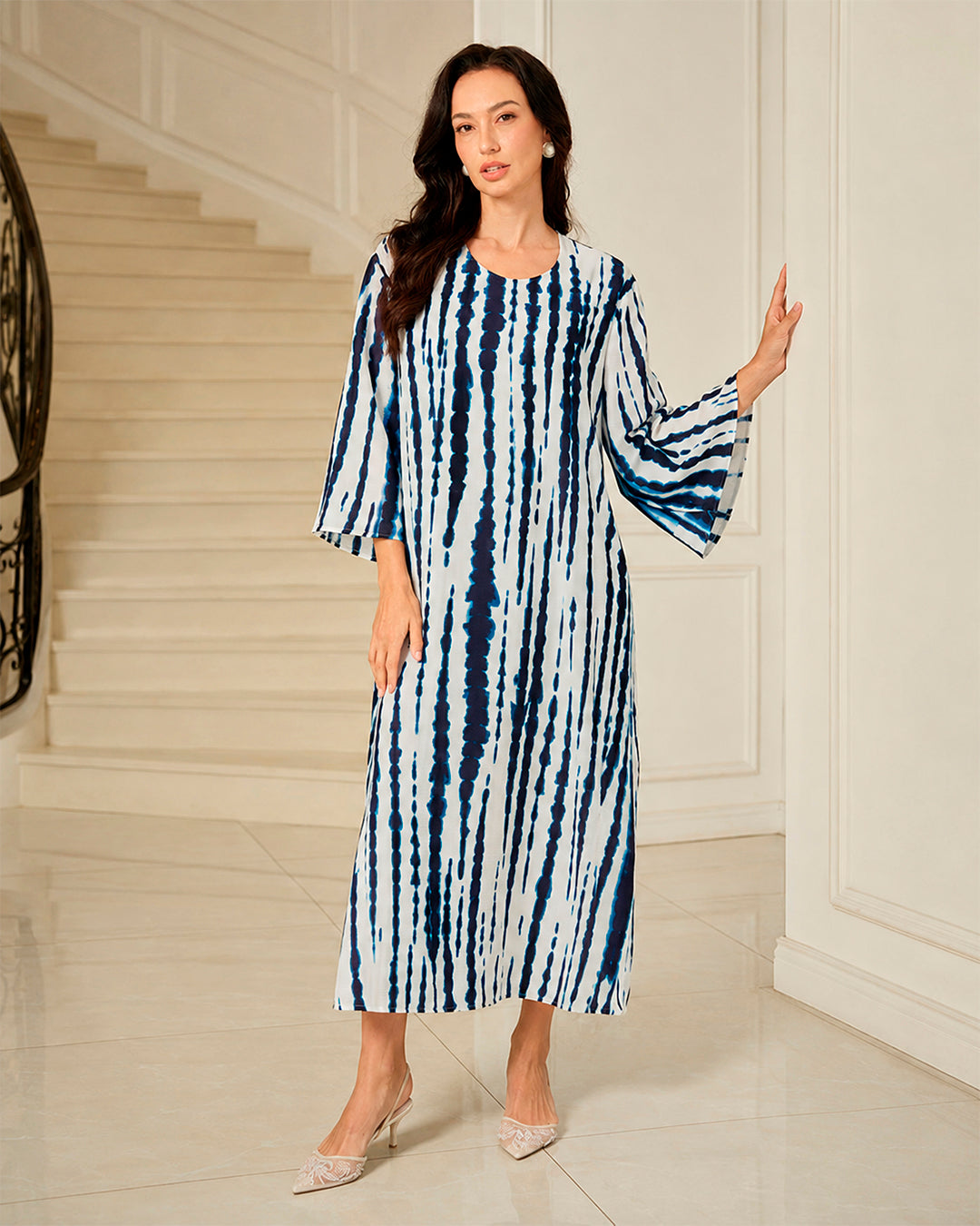 Kaftan Sienna Bali - Azul Marinho