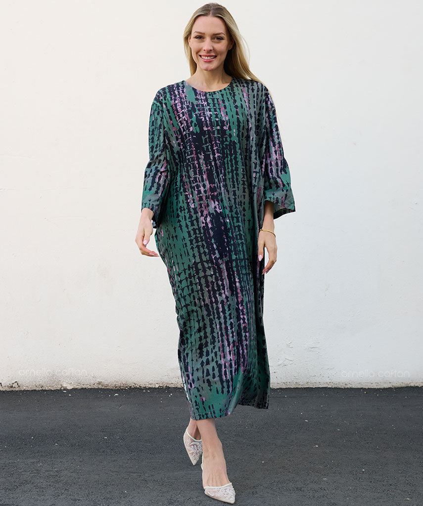Kaftan Sienna Bali - Verde Escuro