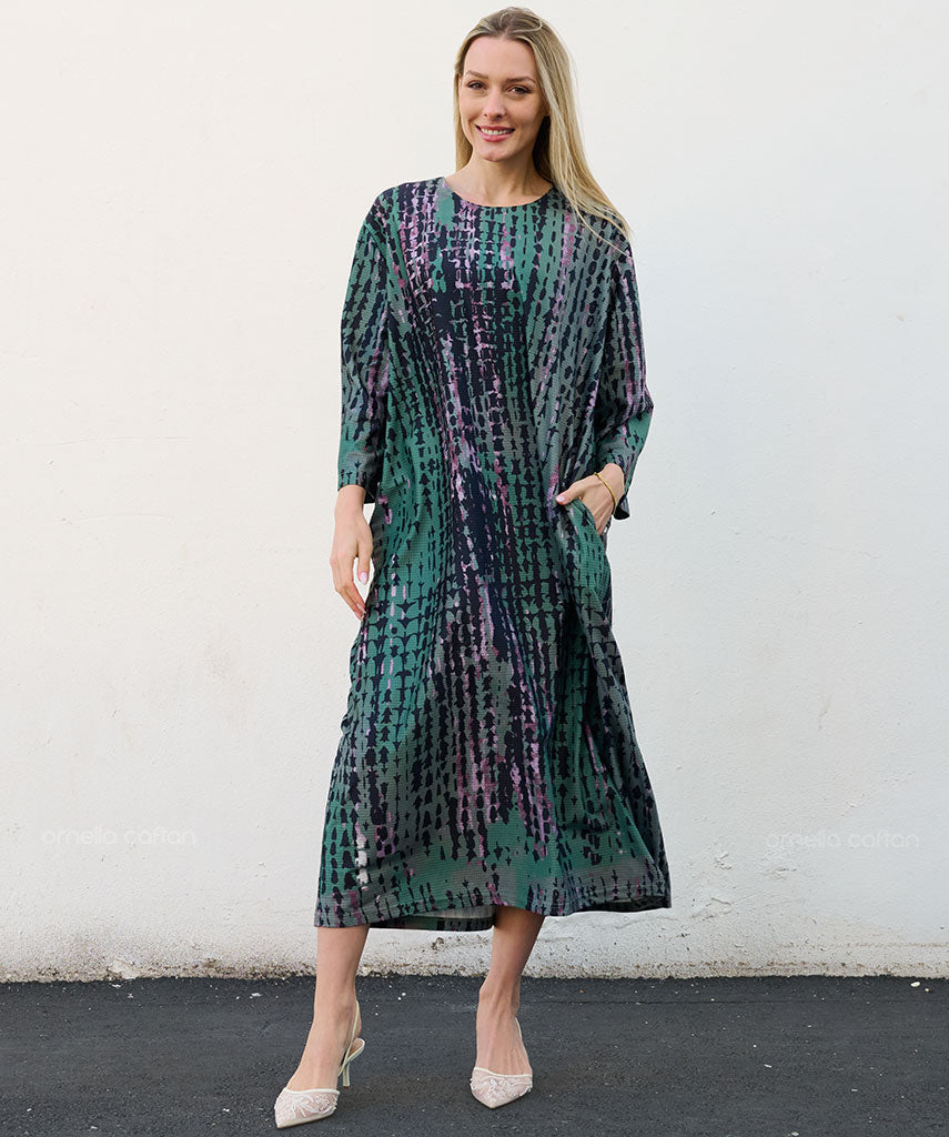 Kaftan Sienna Bali - Verde Escuro