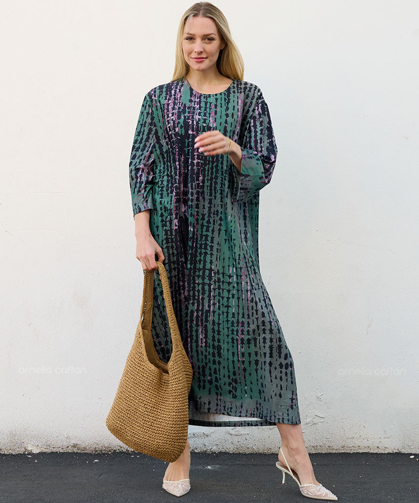 Kaftan Sienna Bali - Verde Escuro