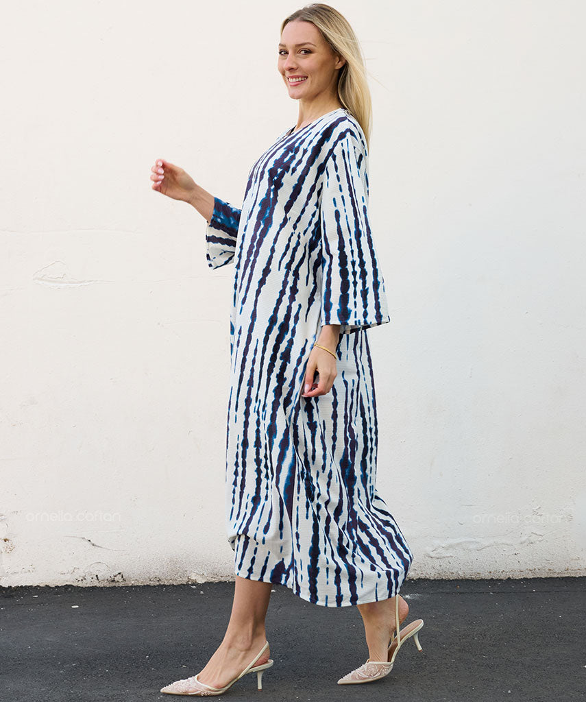 Kaftan Sienna Bali - Azul Marinho