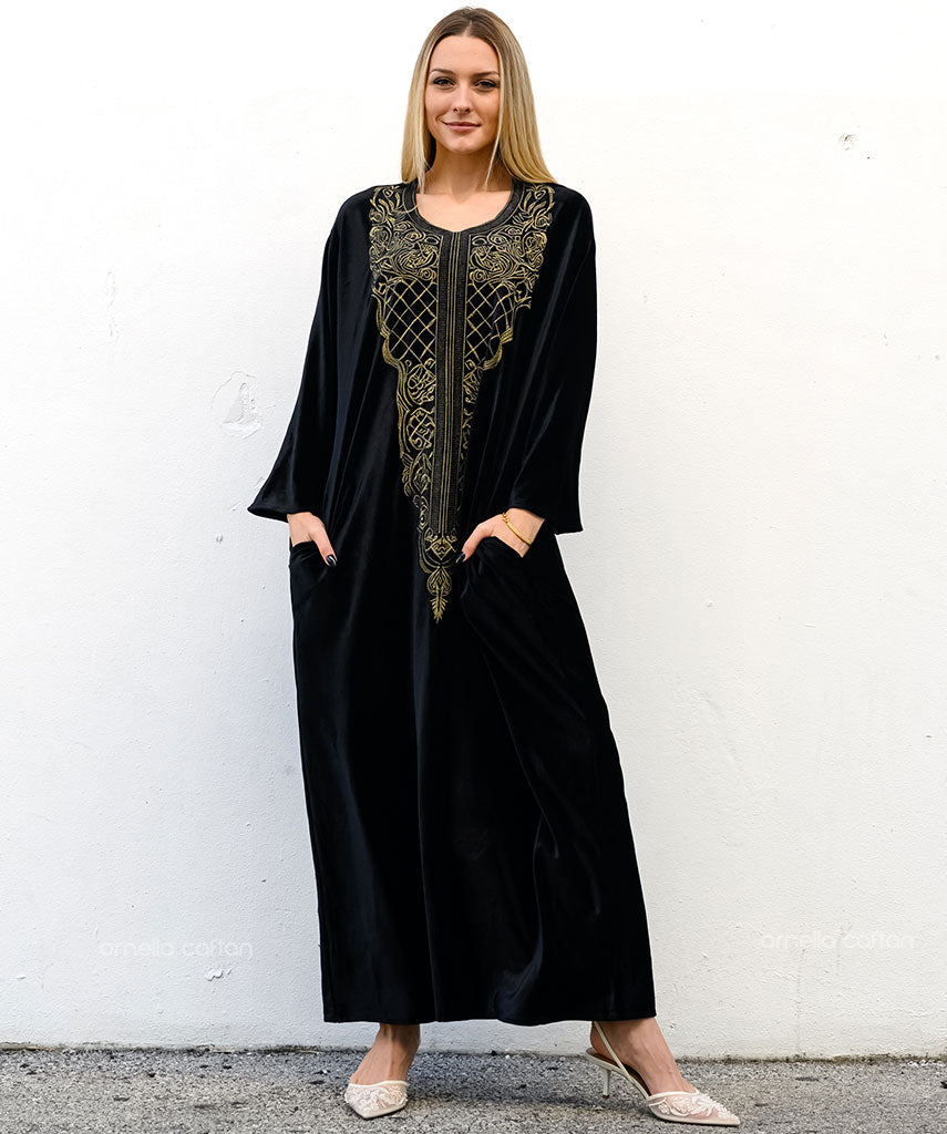 Kaftan Sienna Nour - Preto