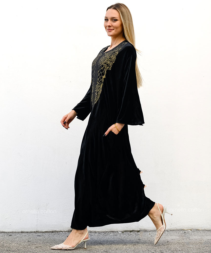 Kaftan Sienna Nour - Preto