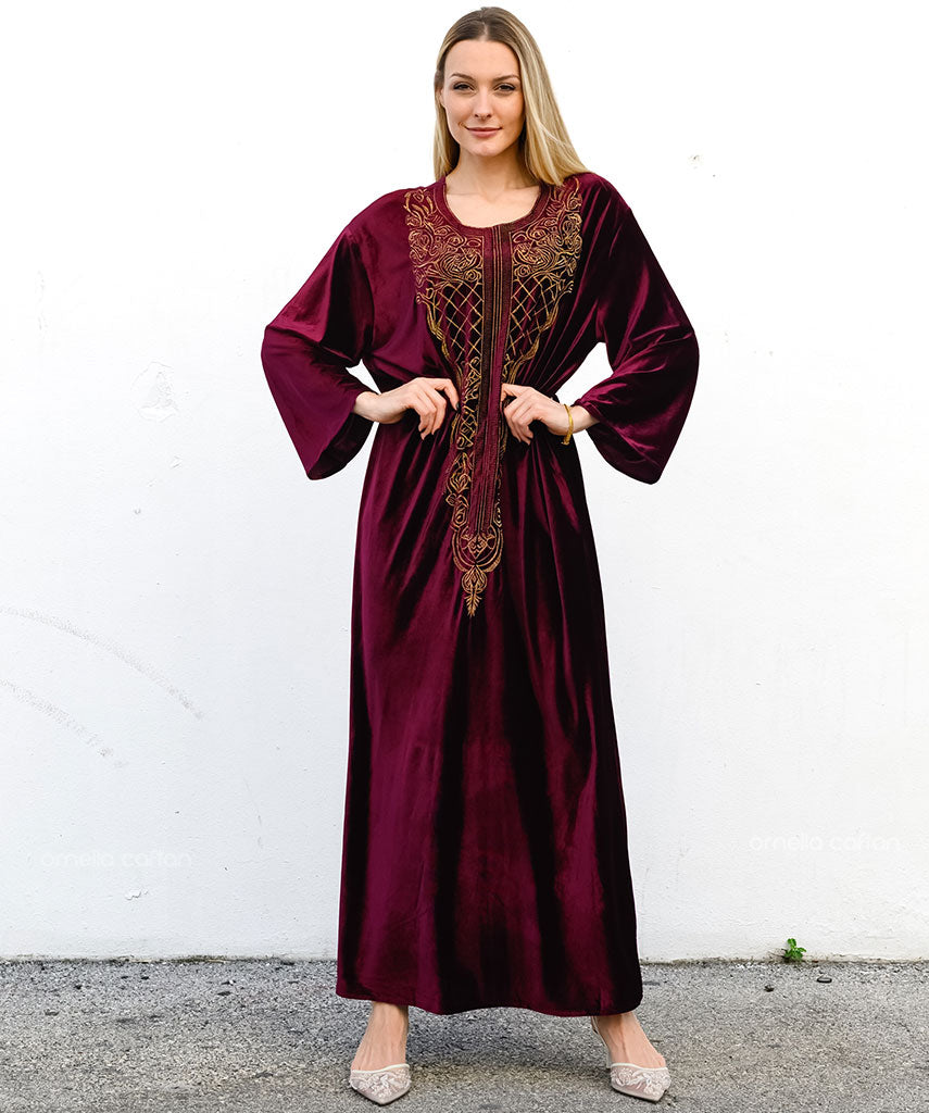 Kaftan Sienna Nour - Azul Royal