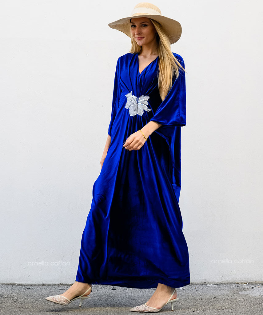 Kaftan Sienna Nour - Azul Royal