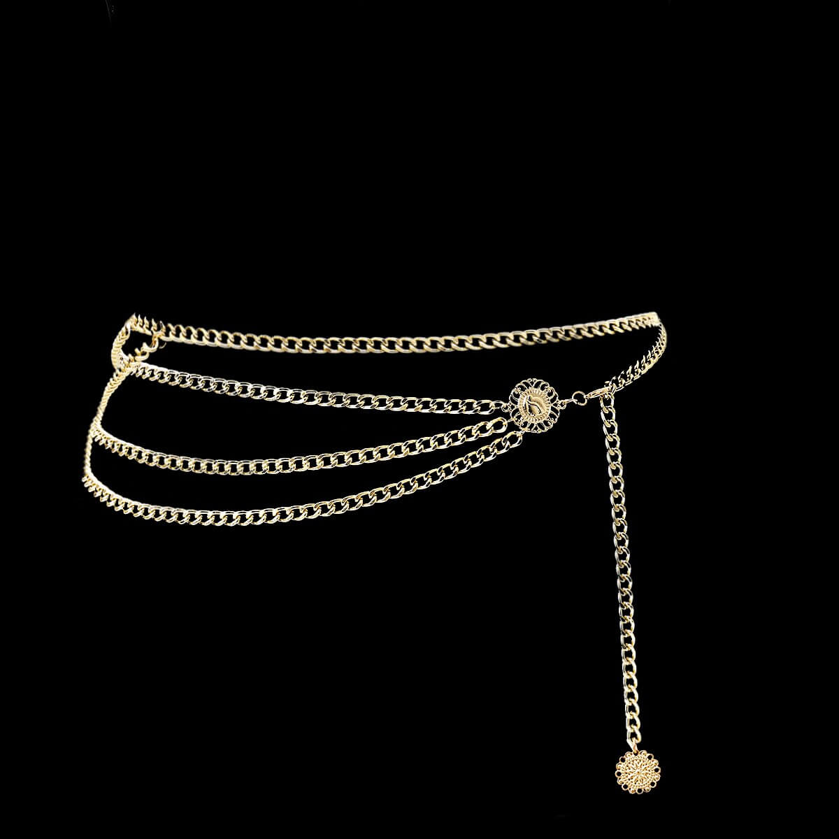 Cinto Dorée Feminino de Corrente Dourada