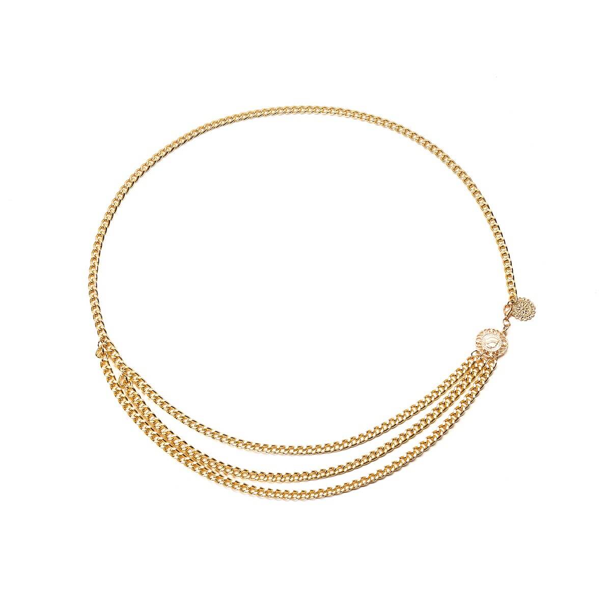 Cinto Dorée Feminino de Corrente Dourada