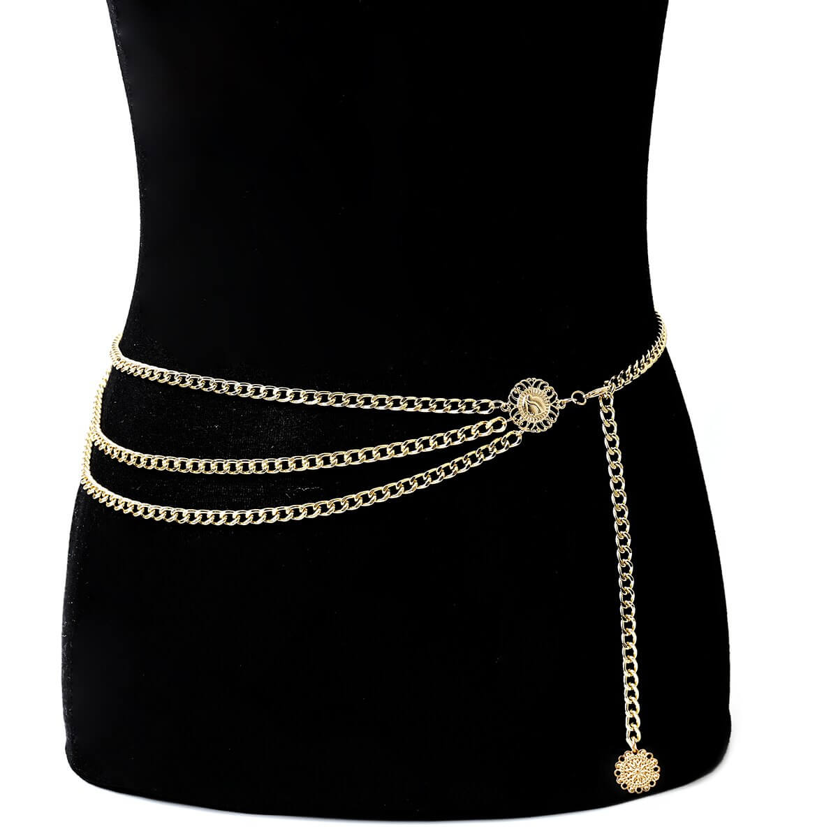 Cinto Dorée Feminino de Corrente Dourada