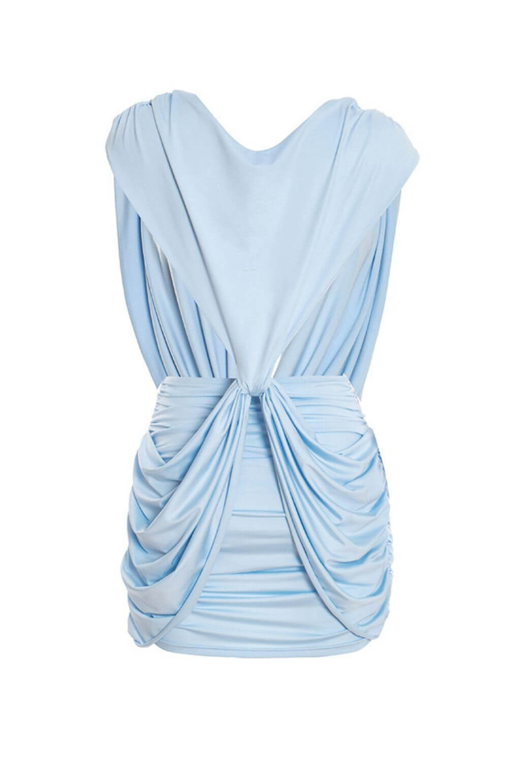 Vestido Curto Drape