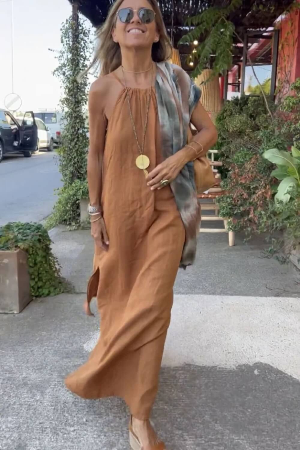 Vestido Longo Mykonos