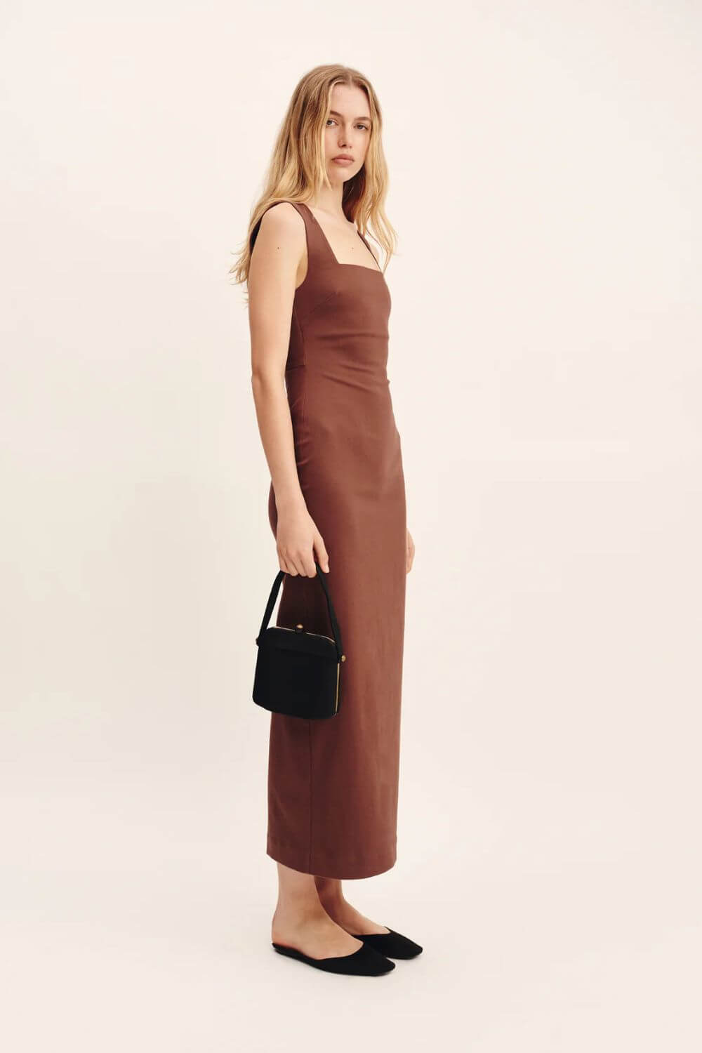 Vestido Siena Midi em Linho