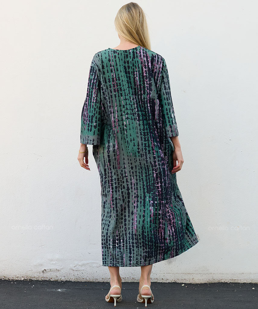 Kaftan Sienna Bali - Verde Escuro