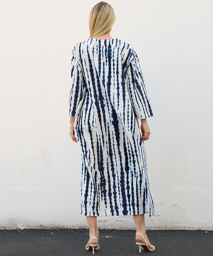Kaftan Sienna Bali - Azul Marinho