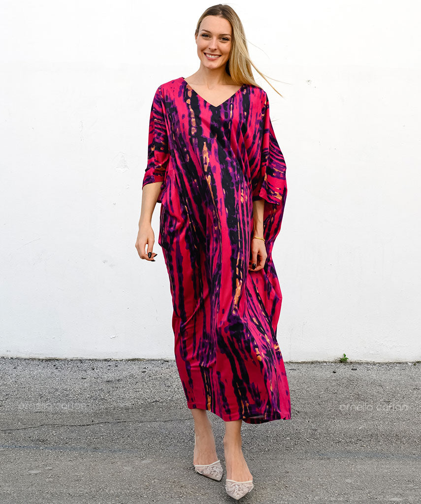 Kaftan Sienna Bali - Rosa Pink