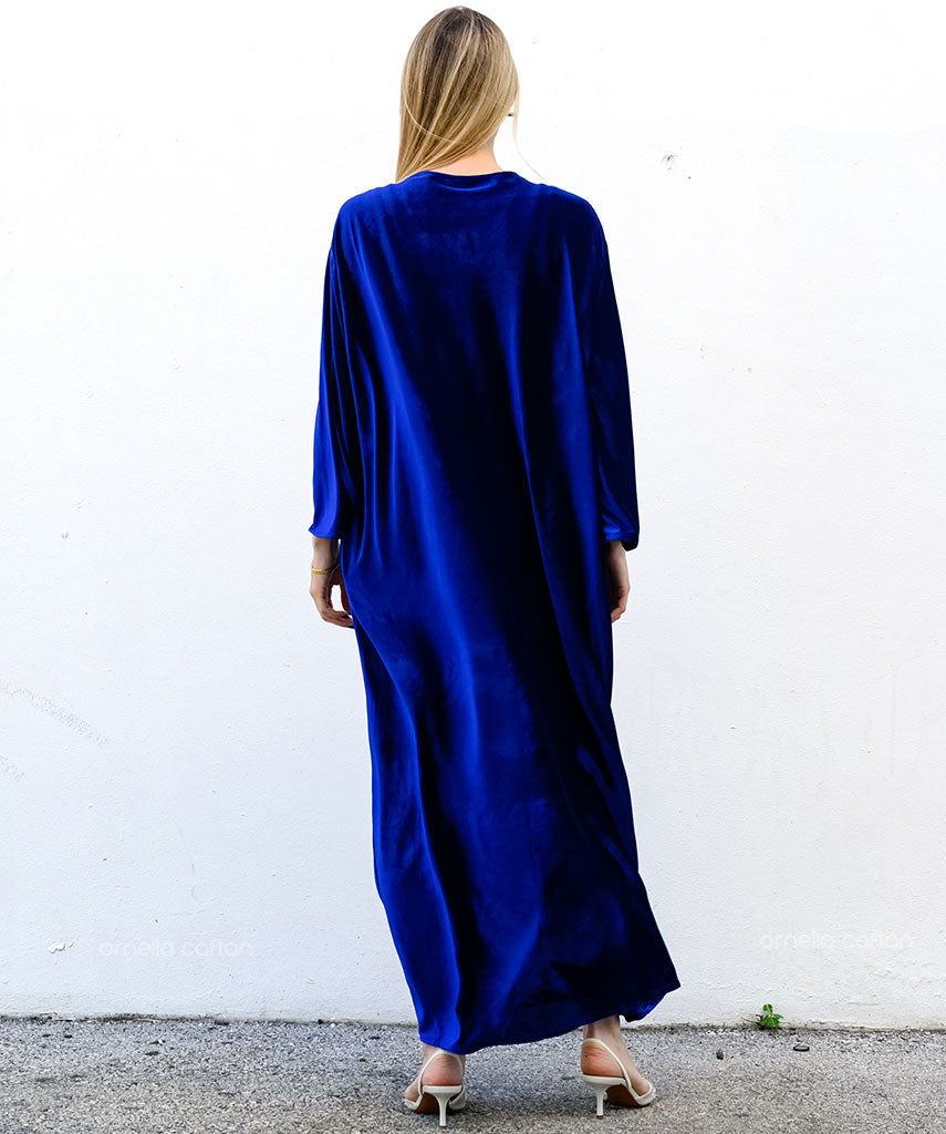 Kaftan Sienna Nour - Azul Marinho