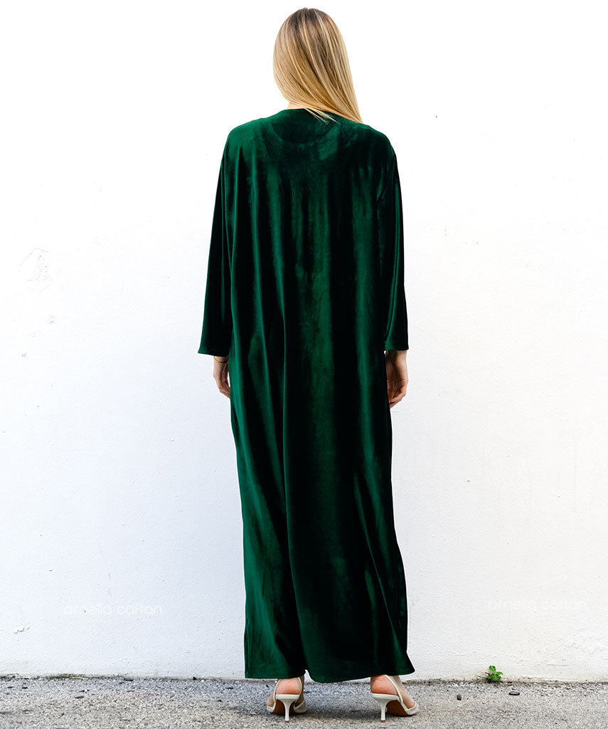 Kaftan Sienna Nour - Verde Esmeralda