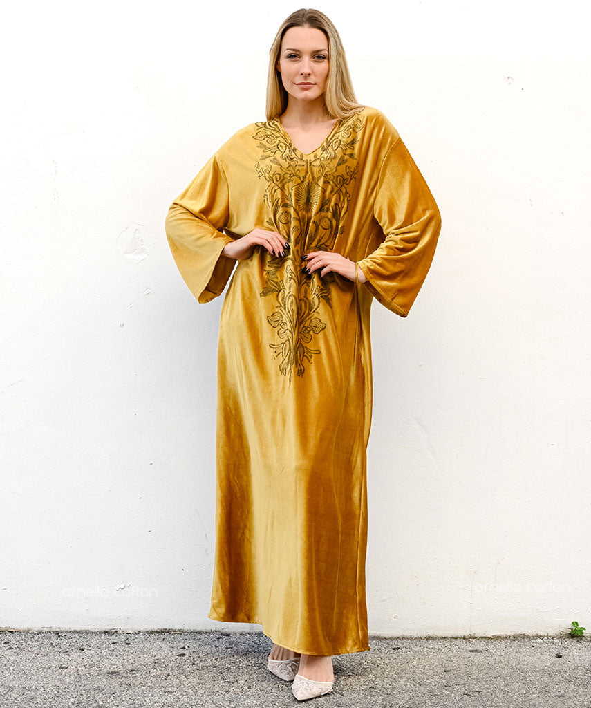 Kaftan Sienna Nour - Dourado