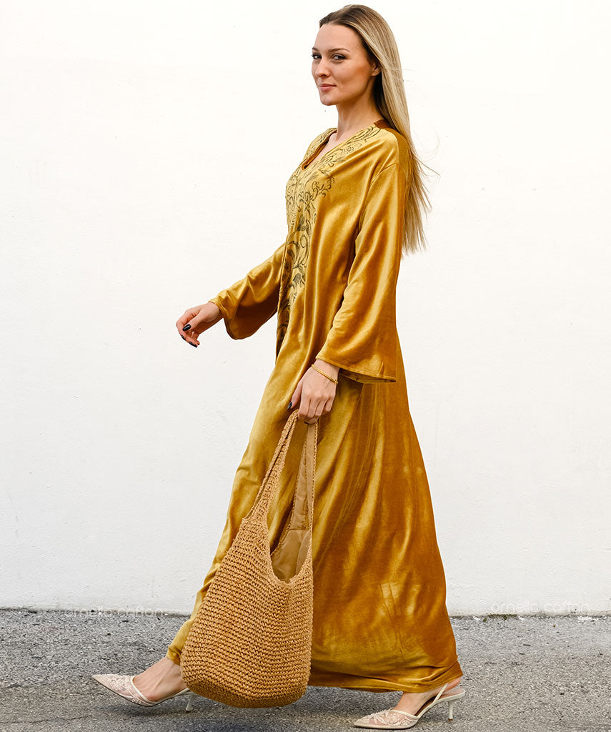 Kaftan Sienna Nour - Dourado