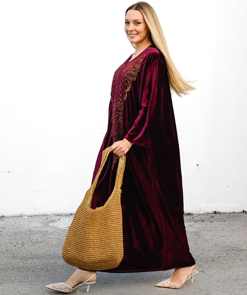 Kaftan Sienna Nour - Azul Royal