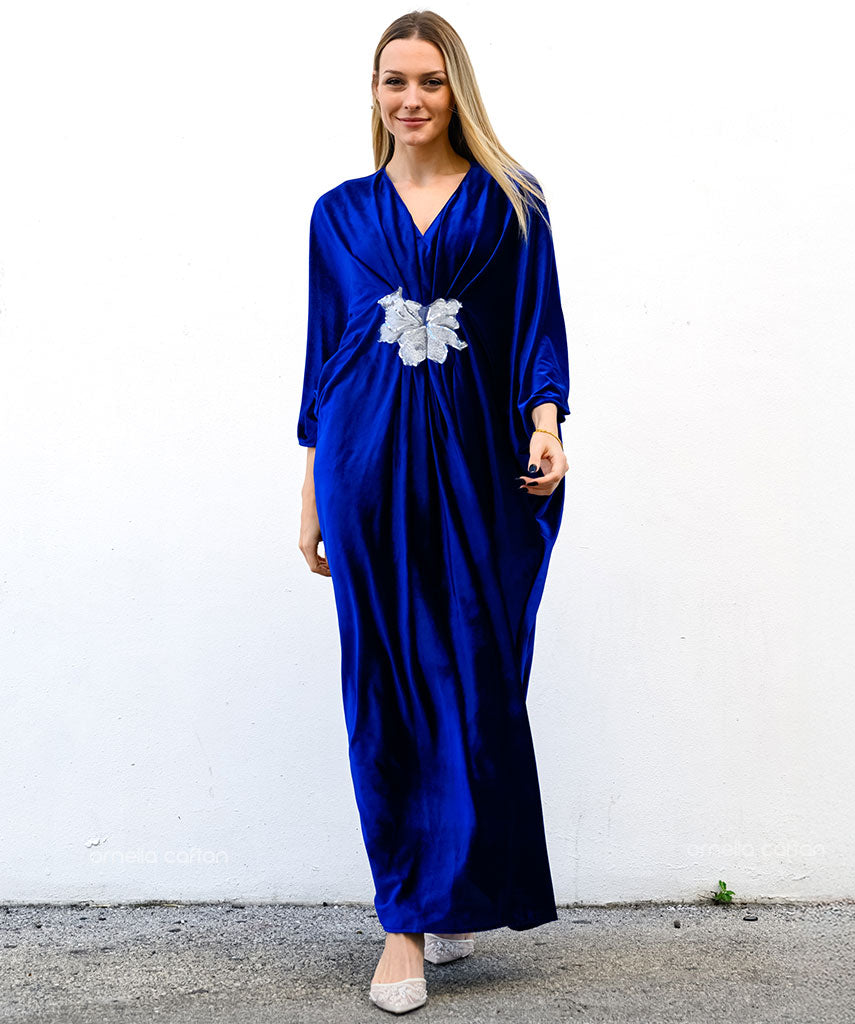 Kaftan Sienna Nour - Azul Royal