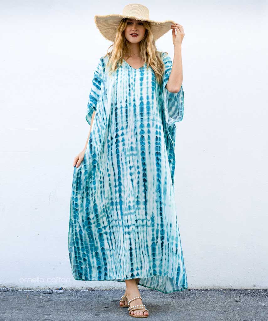 Kaftan Sienna Bali - Turquesa