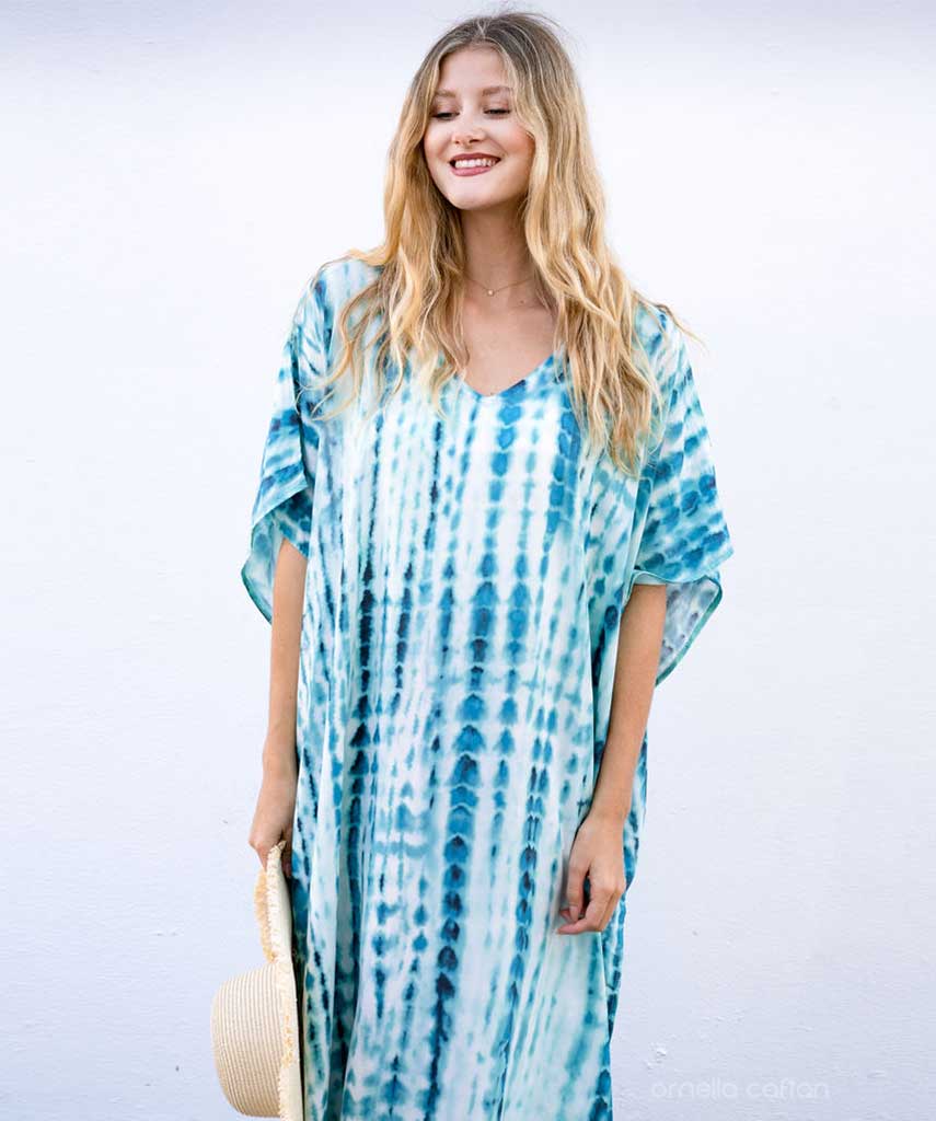 Kaftan Sienna Bali - Turquesa