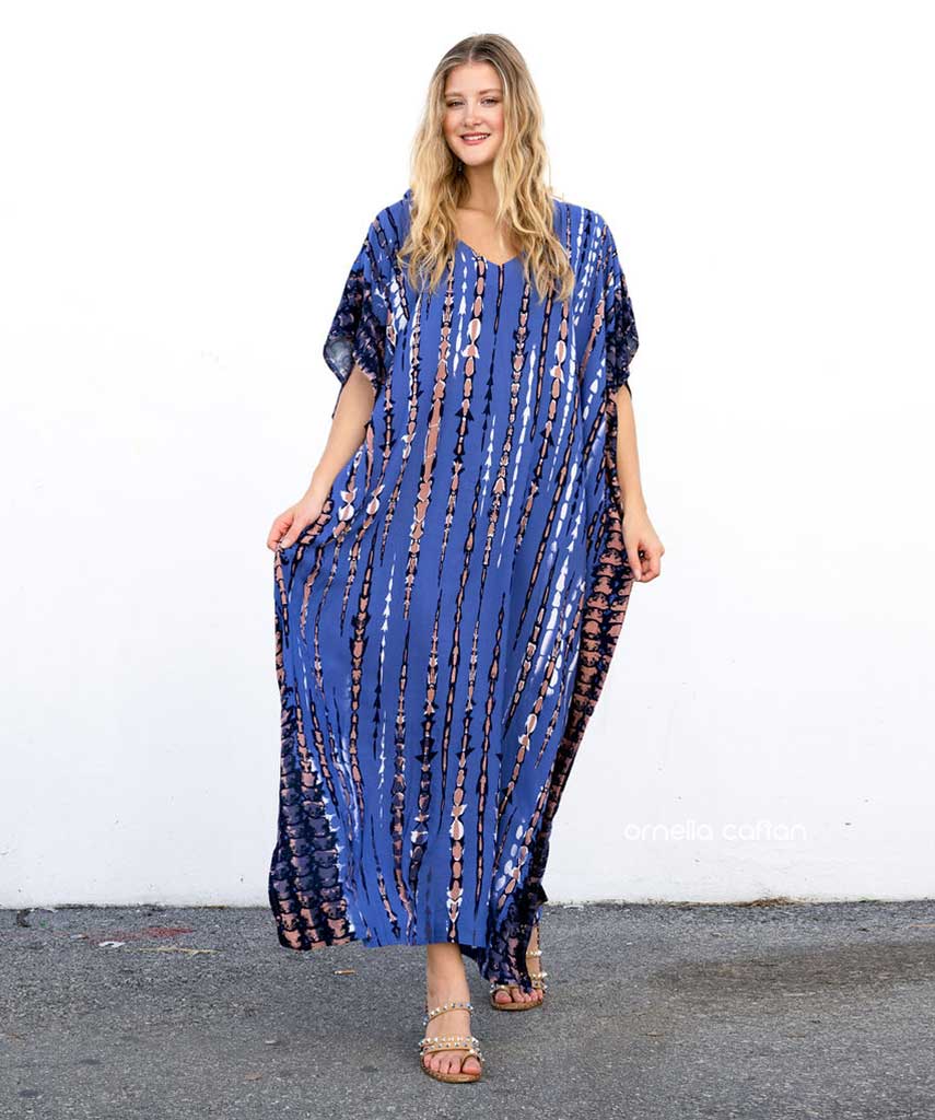 Kaftan Sienna Bali - Azul Safira