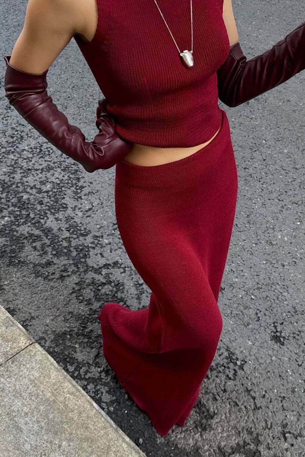 Conjunto Sienna Cannesem Tricô Canelado