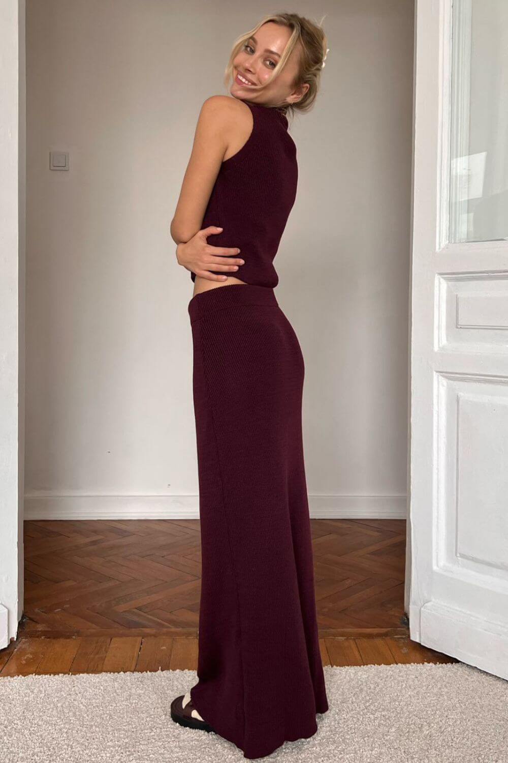 Conjunto Sienna Cannesem Tricô Canelado