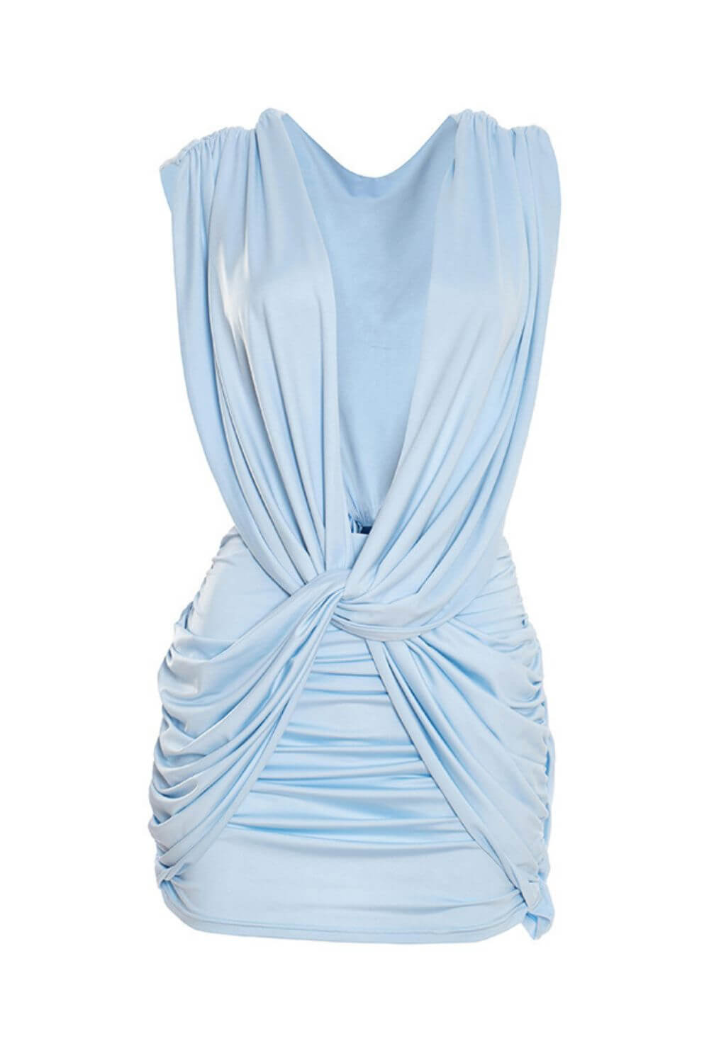 Vestido Curto Drape
