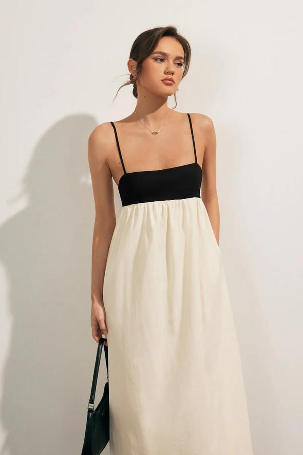 Vestido Longo em Linho Génova