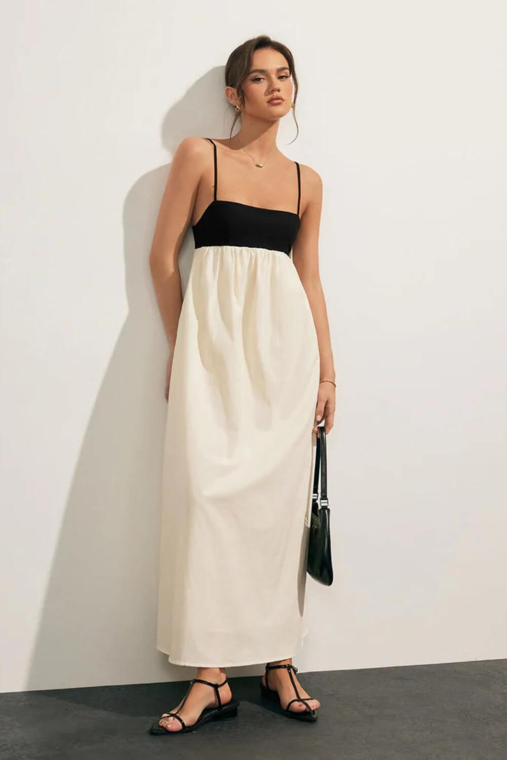 Vestido Longo em Linho Génova