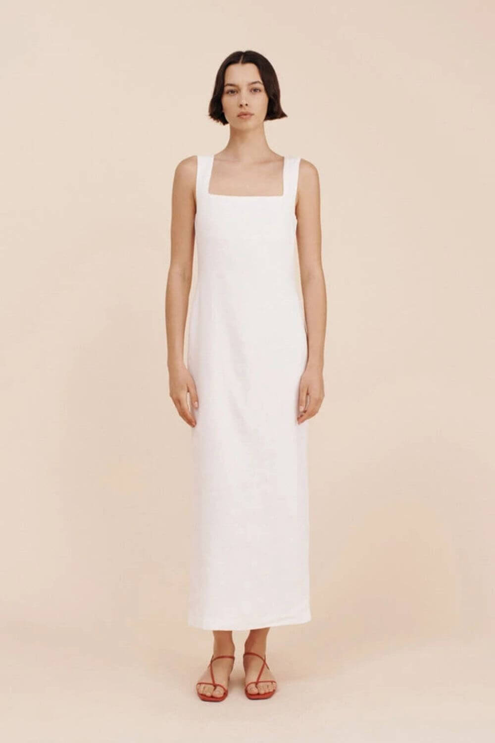 Vestido Siena Midi em Linho