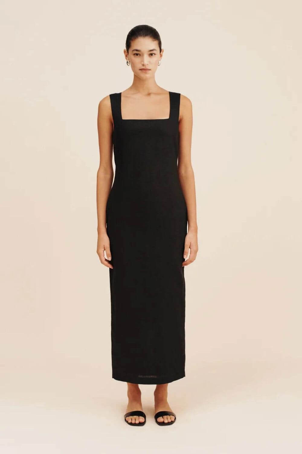Vestido Siena Midi em Linho