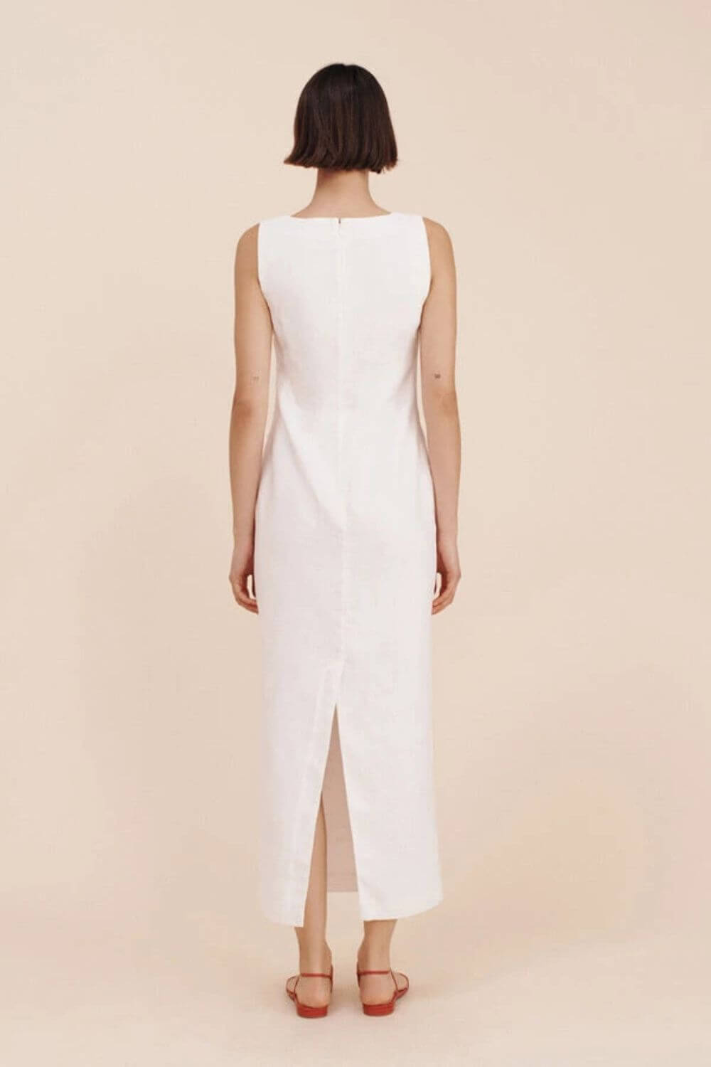 Vestido Siena Midi em Linho