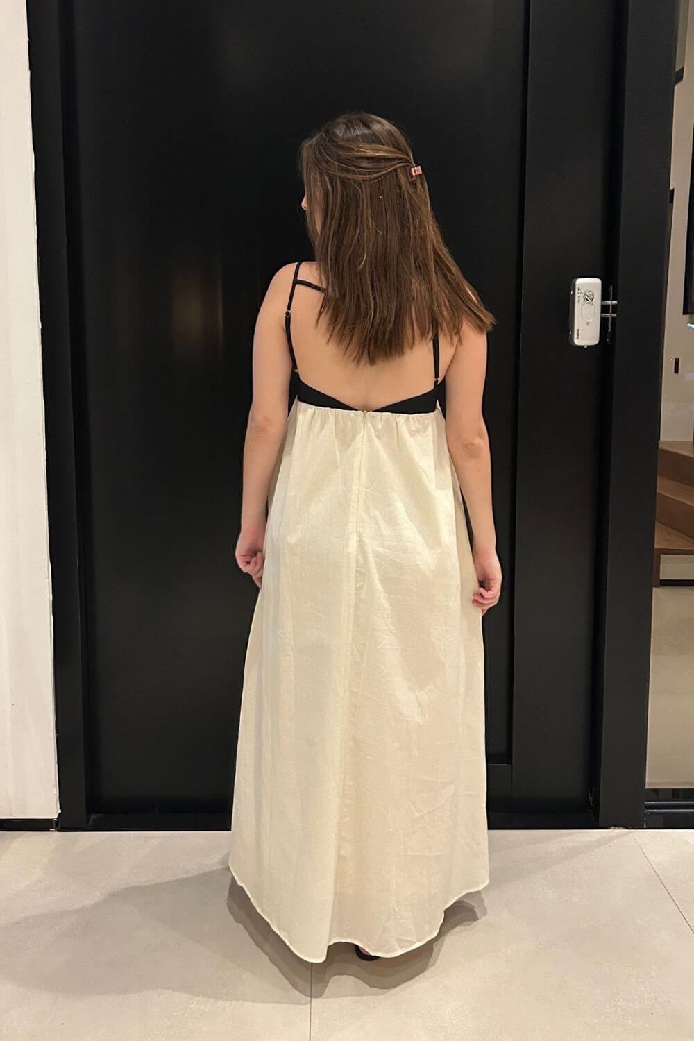 Vestido Longo em Linho Génova
